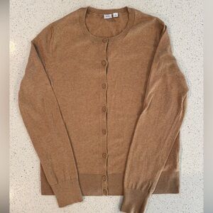 GAP Tan Cardigan 100% Cotton